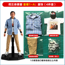 MK100 compound Spider Iron Man bug Dutch brother doll model sportswear jacket T-shirt jeans body