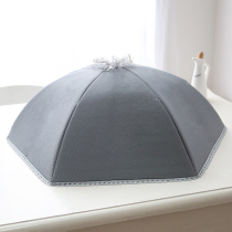 Heated food shroud winter thickened cover winter dish folding winter table cover vegetable cover washable leftover cover