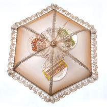 Dust-proof and fly-proof food cover Foldable mesh cover Food cover Food cover Round table cover