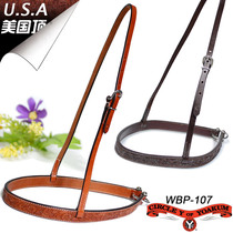 US imported Circle Y Western-style rhinole link with Western saddle water lily accessories Western giant harness