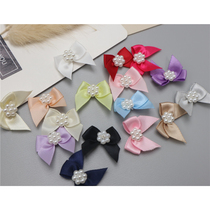 7 beads 3 points ribbon ribbon bow exquisite handmade childrens clothing mini decoration DIY hand account clothing accessories
