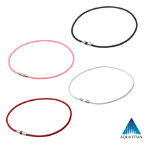 Japanese original Phiten Fato magnetic fabric O-type blood line improvement X10 water soluble titanium collar necklace neck ring