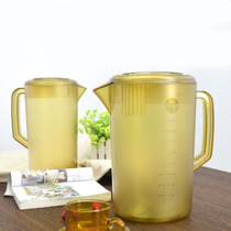 Summer cool kettle cold kettle plastic large capacity heat resistant pc riot water bubble teapot juice pot 3 liters 5L