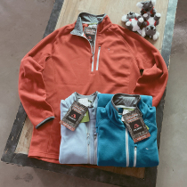 Mens special classic super soft fleece autumn and winter warm polartec fleece jacket half zipper jacket