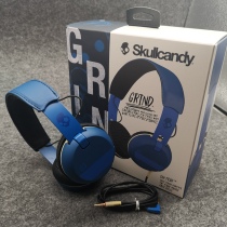 Foreign goods American headphones headset bass HIFI fever army green blue headset defect special treatment