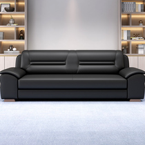 Office sofa Large-style modern Chinese style Dating Guest Area Conference Business Reception Villa Upscale Real Leather Sofa