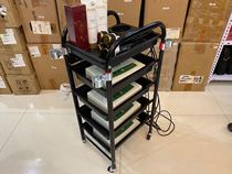 Shanghe beauty instrument machine mobile cart aluminum bracket clip buckle ultrasonic instrument fixed holder rack