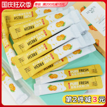 Mouthwash 10mlX20 strip in addition to bad breath fresh breath deep clean mouth mint peach orange portable