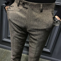 Rich Bird Men's Pants 2021 Spring and Autumn New Pants Korean Slim Fit Feet Casual Pants Men's Fashion Pants