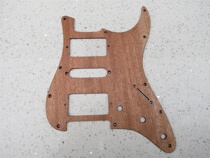 One guitar Solid Wood Wood Wood guard HSH handmade solid solid solid wood Natural Mahogany