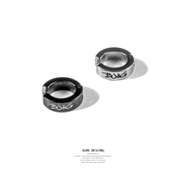 BJHG homemade no earbuds Ear Spike Trump Male American Street Brief Fake Ear Clip HIHOP Personality Alloy Earrings