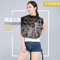 Hairdressing shawl thickened haircut shoulder pad hair oil hair dye hair shampoo perm hair salon tools household hair cutting waterproof cloth