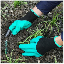 Garden Flower Gloves Home Planting Protection Waterproof Anti-stab Anti-wear Paw Digging Garden Gardening Gloves
