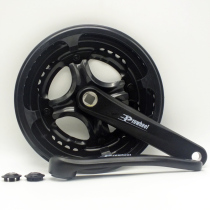 Sports car road car teeth plate 2 pieces 38 48 double disc protective cover bicycle racing big gear disc crank modification