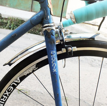 700C 27x11 4 inch road race bicycle Fender sports car mud tile front and rear short stainless steel clay plate