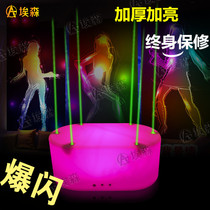 Bar nightclub laser point stage glowing beauty point jumping stage jump led colorful stainless steel wet body point Special Price