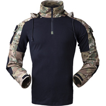 Consul outdoor G3 frog suit tactical long sleeve jacket tooling men Spring and Autumn camouflage clothing physical training suit T-shirt