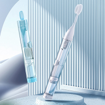 Portable toothbrush toothpaste integrated folding toothbrush suit Mini travel toothbrush case small to go on business deity