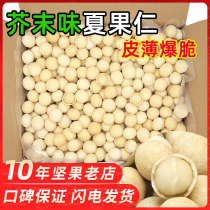 Nuonuoduo mustard-flavored macadamia nuts Sam with the same crispy macadamia nuts net red snack dry