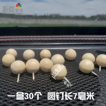 Log short round nail studs cork board pushpins message board tacks bulletin board tacks photo wooden nails