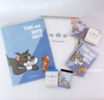 Cat and Mouse Limit Japan kamio Limited Stationery Collection Folding Notebook Coil Book Folder