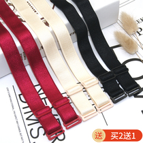 Non-magnetic non-iron elastic shoulder strap non-slip hypoallergenic widened underwear chest strap over security door plastic buckle strap