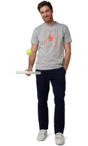 Haitao spot ROLAND GARROS 21 years French Open commemorative mens cotton T-shirt round neck tennis short sleeves