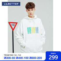 Lilbetter hooded sweater men 2021 tide autumn new top wild mens European and American long-sleeved T-shirt tide LB