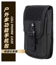 Thick Mobile Phone Bag Multifunction Magic Stick Inserts Buckle Practical Wear Resistant Splash Water Tactics Molle Accessories Bag