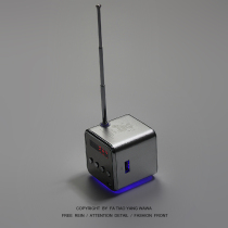 Clockwork home boring secretly listening to the radio anytime anywhere can shine Bluetooth mini speakers