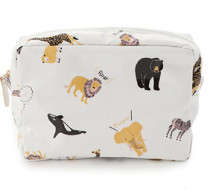Japanese soft ice cream cute waterproof storage bag cosmetic bag convenient travel out diaper bag Zoo
