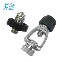 Scubapro diving breathing regulator adapter head Din to Yoke interconversion head fittings