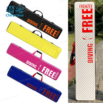Frenzel free diving flippers box diving frog shoe box carrier case extended storage bag long webbed flange left