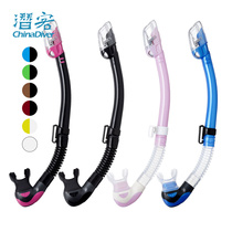 TUSA SP0101 full dry diving snorkel snorkeling gas supply can fold bend hose professional scuba equipment