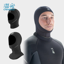 Fourth Element diving headgear for men and women warm and comfortable deep diving hat fourth element 3-7mm