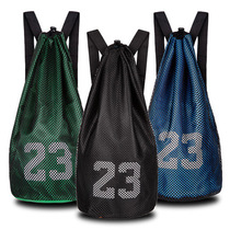 Basketball bag Basketball bag Large capacity shoulder bag Sports training bag Student portable drawstring storage bag Ball bag