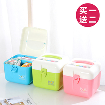 Household medicine box student dormitory emergency storage box large portable multi-layer Children Baby family small medicine box