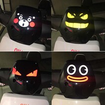 Electric car sticker Mavericks M U N1S Little Turtle King Motorcycle Waterproof Personality Reflective Monster Car Sticker