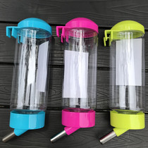 BOBO Bobo pet can hang stainless steel ball drinking head drinking water bottle hanging dog house cage is OK