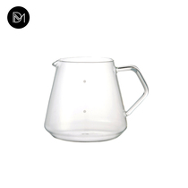 Japanese KINTO hand-brewed coffee sharing pot heat-resistant glass household hand-worn dripping filter pot