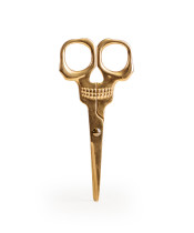 UK suck UK creative Skull Scissors Skull Scissors gold stainless steel German direct mail