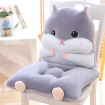 Chair cushion backrest integrated student classroom butt cushion one-piece chair cushion bench stool office thickened seat cushion