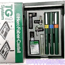 80-90 s German movement TG1 cooperative needle tube pen can be added ink hand-painted design engineer drawing