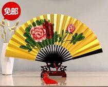 Opera Drama Golden fan with fan fall suitable for Yue Opera Peking Opera