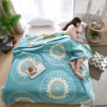 Cotton gauze towel quilt six-layer cotton summer blanket air conditioning quilt single double gauze blanket