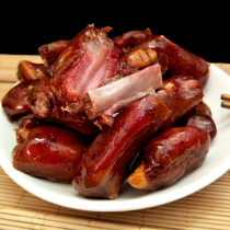 Sichuan Hemp Spicy Pork Ribs Sausage Platoon Osteoclast Sausage sausage Pork Sausage sausages 4 catties Year Goods Sap Meat Gift Boxes