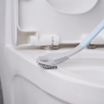 Toilet toilet brush household no dead angle golf silicone toilet brush Wall self-cleaning toilet artifact