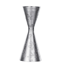 One-piece shaker measuring cup scale measuring cup 304 stainless steel shaker Multi-specification ounce cup oz