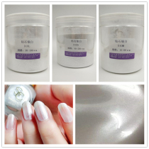Cosmetic grade super flash diamond silver white pearlescent powder Nail makeup lipstick Silver diamond flash pearlescent pigment