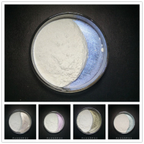 750°C high bright cosmetic grade crystal magic color pearl powder car color change synthetic mica Pearlescent Pigment 20g